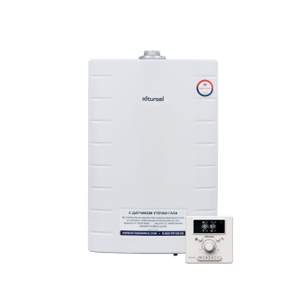 Kiturami World Alpha-13 (13 кВт, 2-х контурный, закр. камера)